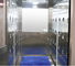 Phòng thí nghiệm phòng sạch lớp 10000 phòng tắm bằng thép không gỉ, điều khiển PCL