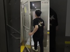 Máy tắm không khí phòng sạch bằng thép không gỉ tùy chỉnh với hệ thống lọc không khí HEPA