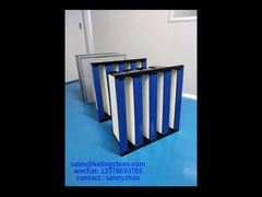 Bộ lọc ngân hàng khung nhựa V cho bộ lọc phòng sạch và hiệu suất trong môi trường công nghiệp