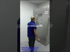 Sản phẩm dược phẩm công nghiệp lớp 100 phòng sạch tắm không khí với vòi thép không gỉ