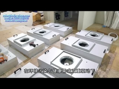 Đơn vị bộ lọc quạt tiêu chuẩn / tùy chỉnh với bộ lọc HEPA loại tiêu thụ điện 50W