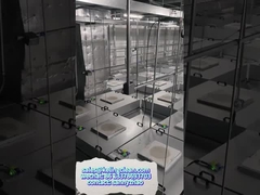 Đơn vị lọc quạt tấm nhựa với trọng lượng 125kg và mức độ ồn thấp 45 dB