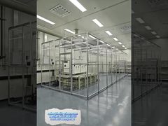 Profile nhôm di động FFU Soft Wall Cleanroom PVC chống tĩnh rèm