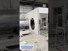 Phòng sạch tường mềm cấp 100000 không bụi với FFU