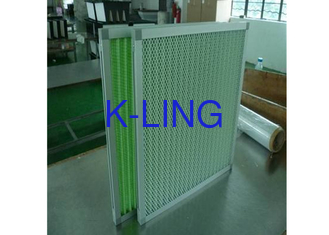 Hiệu quả G4 Bộ lọc không khí tấm gấp với kích thước và khung tùy chỉnh