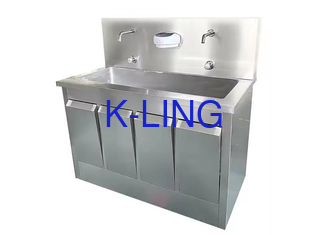 Máy rửa tay truyền cảm ứng hồng ngoại y tế với máy pha xà phòng cho phòng sạch