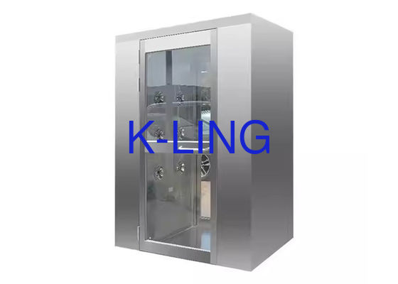 Phòng tắm không khí công nghiệp bằng thép không gỉ 304 tùy chỉnh với đèn LED