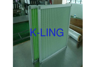 Tùy chỉnh bộ lọc prepleated với 96mm mỏng và khung kim loại tùy chỉnh