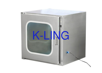 Chìa khóa bao gồm 600 * 600 * 600mm Khu vực làm việc bên trong Hộp thông qua tĩnh cho phòng sạch