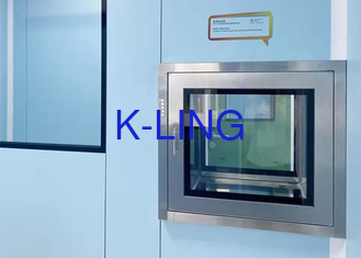 Khóa điện tử Cleanroom Pass Box cho quá trình laser và khu vực làm việc nội bộ 600 * 600 * 600mm