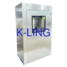Tốc độ gió hơn 20m / s Air Shower Pass Box For Clean Room Goods