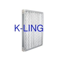 G1-G4 Bộ lọc không khí tấm pléted với sức đề kháng cuối cùng 150-250 và giảm áp suất 0,2" WG