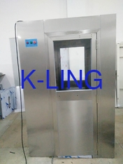 Buồng tắm khí bằng thép không gỉ phòng sạch Class 100 với điều khiển vi tính và lưu lượng khí 1000-1500m³/giờ