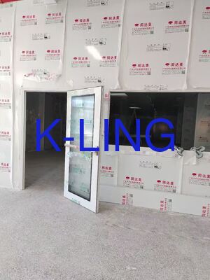 Phòng sạch tường cứng phòng sạch tường mềm với tấm panel sandwich kính magie bông khoáng dày 50mm cho trần và tường, lý tưởng cho các giải pháp phòng sạch