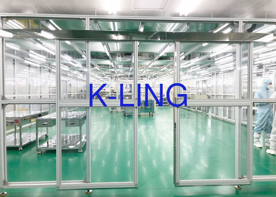Phòng sạch mô-đun khung Class 1000 SUS 304 với tường mica cho môi trường được kiểm soát