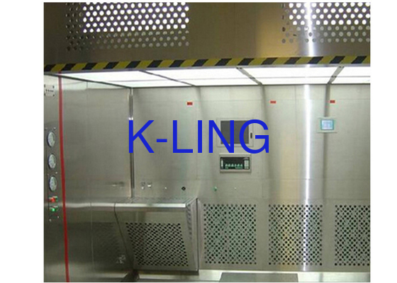 Màn hình cảm ứng LCD Laminar Flow Booth Với trọng lượng tùy chỉnh 220V / 50Hz Cung cấp điện Thiết kế bạc