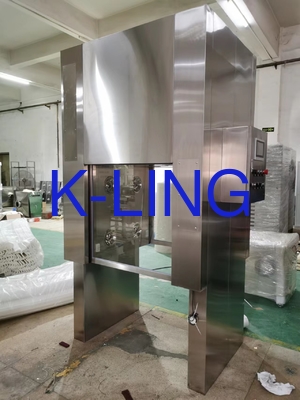 Mức bảo vệ IP54 đường hầm tắm không khí với hệ thống chiếu sáng LED và bộ lọc HEPA mini