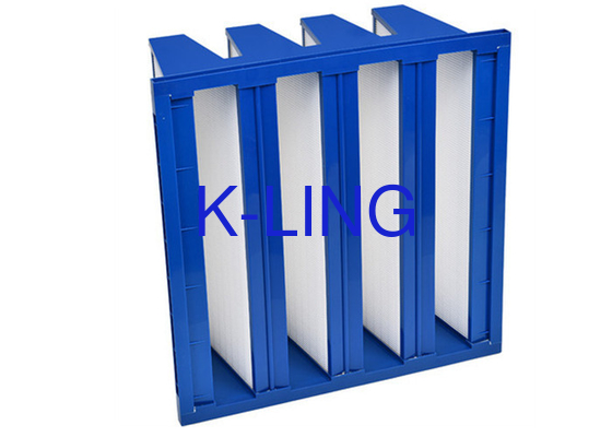 Bộ lọc V Bank Filter / V Cell Filter với cấu trúc EVA Gasket Beads