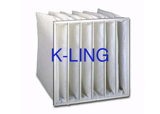 Bộ lọc không khí thép galvanized với sợi tổng hợp áp suất ban đầu 50Pa