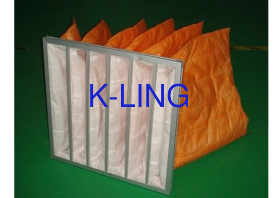 Tùy chỉnh túi lọc không khí Hỗn hợp kim nhôm Khung độ ẩm dung nạp F9 hiệu quả
