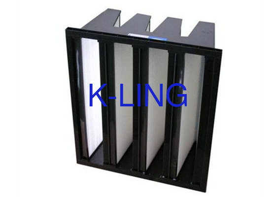 Bộ lọc lớp V ngân hàng bộ lọc với sợi thủy tinh và Holt melt Beads