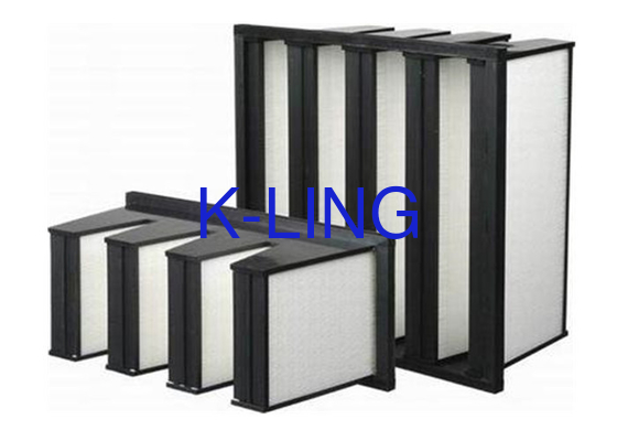 Bộ lọc lớp V ngân hàng bộ lọc với sợi thủy tinh và Holt melt Beads