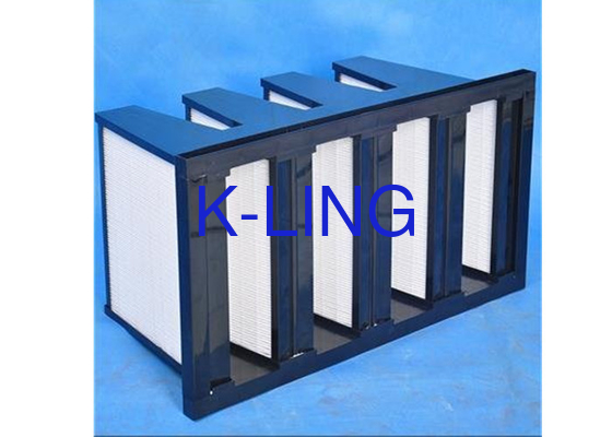 Nhiệt độ kính sợi V Bank Filter với cấu trúc hình V