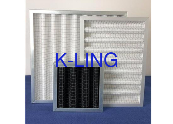 Các bộ lọc không khí tấm nhọn bằng vật liệu carbon hoạt động để làm sạch không khí