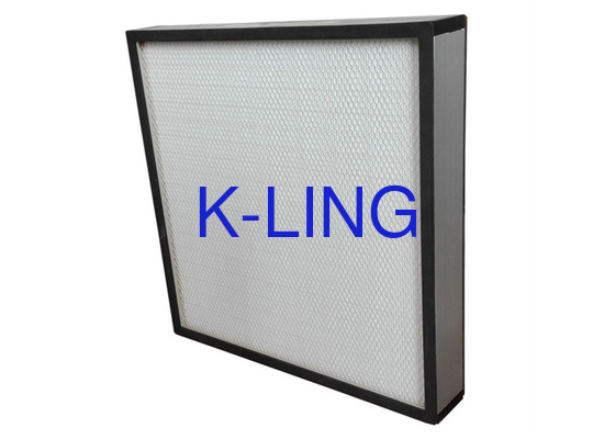 Bộ lọc ULPA giữ bụi lớn của khung hợp kim nhôm sợi thủy tinh