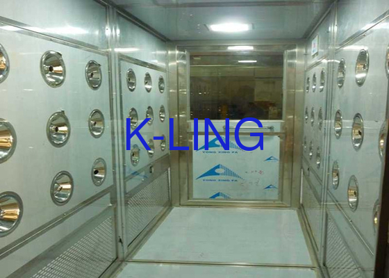 Tiết kiệm năng lượng 380V đường hầm tắm không khí với đèn LED và điều khiển PLC đèn UV