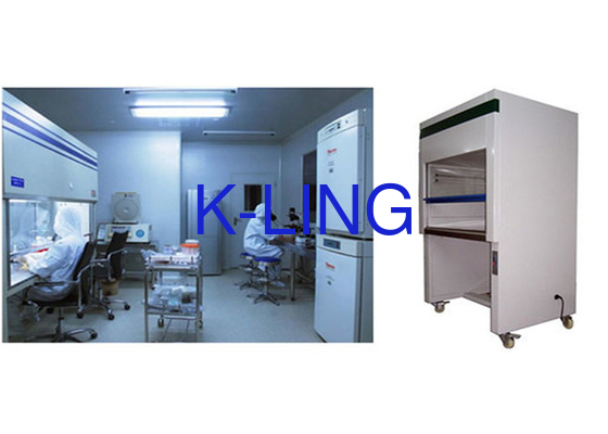 99.99% hiệu quả lớp II Vertical Laminar Flow Bench Với 650mm Stand cao