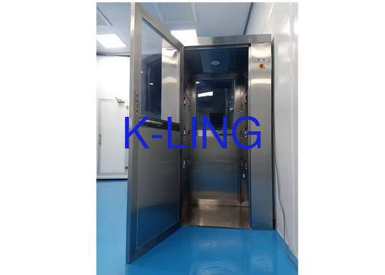 Tốc độ cao tùy chỉnh L loại phòng ống dẫn tắm không khí với cửa xoay tự động tần số 50Hz