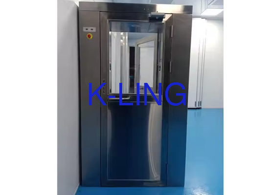 H13/H14 Bộ lọc không khí Tự động thổi Manul cửa xoay Air Shower 220V / 50Hz