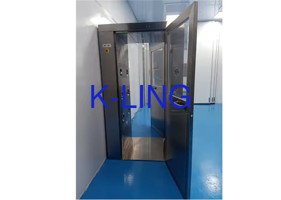 H13/H14 Bộ lọc không khí Tự động thổi Manul cửa xoay Air Shower 220V / 50Hz