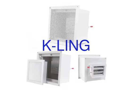 Hộp lọc HEPA đầu cuối tùy chỉnh với dòng không khí 200CFM và cổng DOP