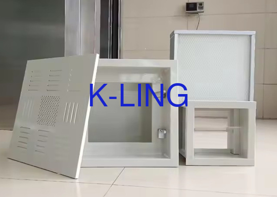 Khung thép phủ bột hộp lọc hiệu suất cao với mức tiêu thụ năng lượng thấp