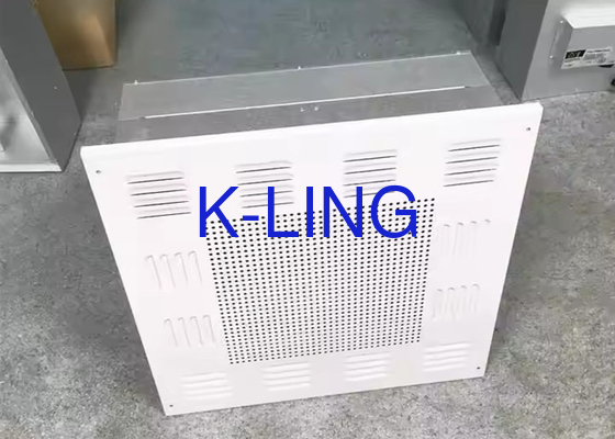 Hộp lọc HEPA bằng thép phủ bột 200 CFM với mức tiếng ồn thấp ≤50dB và tuổi thọ dài