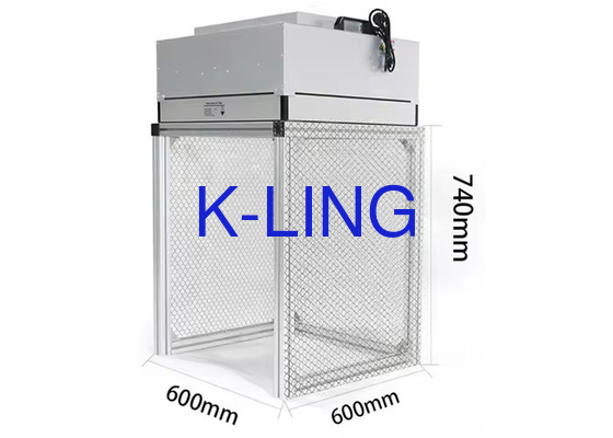Phòng sạch Softwall lớp 100-100000 với bộ lọc HEPA H14 khung tùy chỉnh
