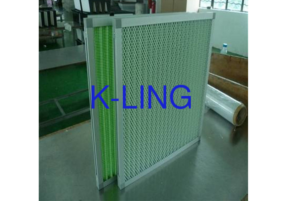 Tùy chỉnh bộ lọc prepleated với 96mm mỏng và khung kim loại tùy chỉnh