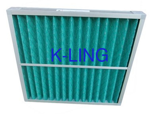G4-F9 Bộ lọc Aluminium Pleated Panel Bộ lọc không khí 32-120 ° F Phạm vi nhiệt độ