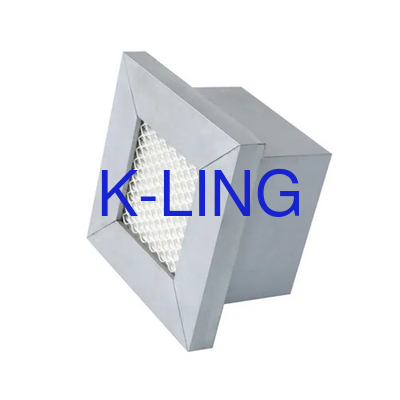Hình kim loại nhôm Phòng sạch Bộ lọc không khí ULPA với Vòng niêm phong keo gel lỏng