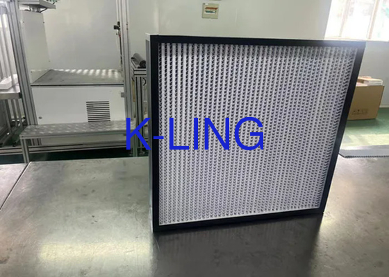 0.12um Sợi thủy tinh Bộ lọc không khí với kích thước và vật liệu tùy chỉnh