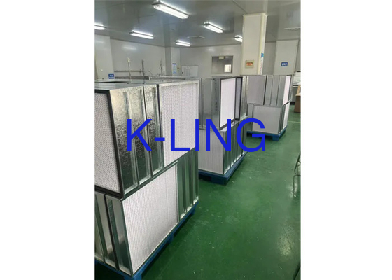 0.12um Sợi thủy tinh Bộ lọc không khí với kích thước và vật liệu tùy chỉnh
