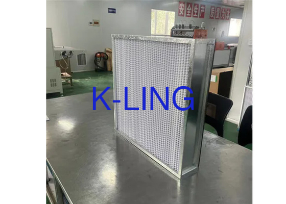 Bộ lọc ULPA Hepa với khung hợp kim nhôm và sợi thủy tinh 10 kg trọng lượng