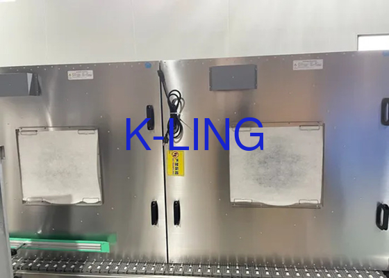 Đơn vị lọc quạt điện áp 110V với tiêu thụ năng lượng 50W và vật liệu SS