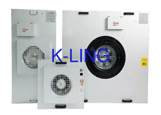 Mức tiếng ồn 45 DB Bộ lọc quạt màu trắng 650 X 650 X 350mm Đối với công nghiệp