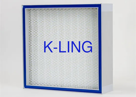 Bộ lọc không khí HEPA với hiệu quả lọc 99,97% và tốc độ không khí 0,45m / s