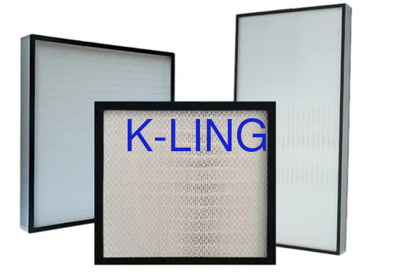 Bộ lọc không khí Mini Pleats H13 cho và 300 feet khối mỗi phút lưu lượng không khí