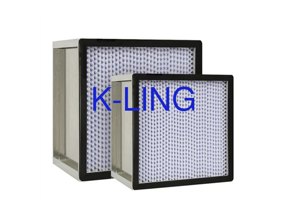 Bộ lọc không khí ULPA Bộ lọc không khí hiệu quả cao với nhiệt độ hoạt động tối đa 80 °C
