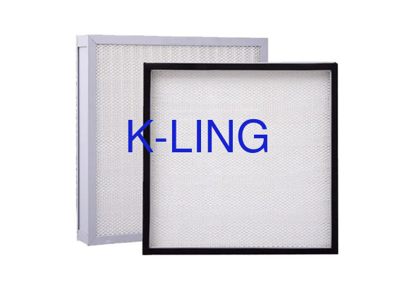 Bộ lọc không khí ULPA Bộ lọc không khí hiệu quả cao với nhiệt độ hoạt động tối đa 80 °C